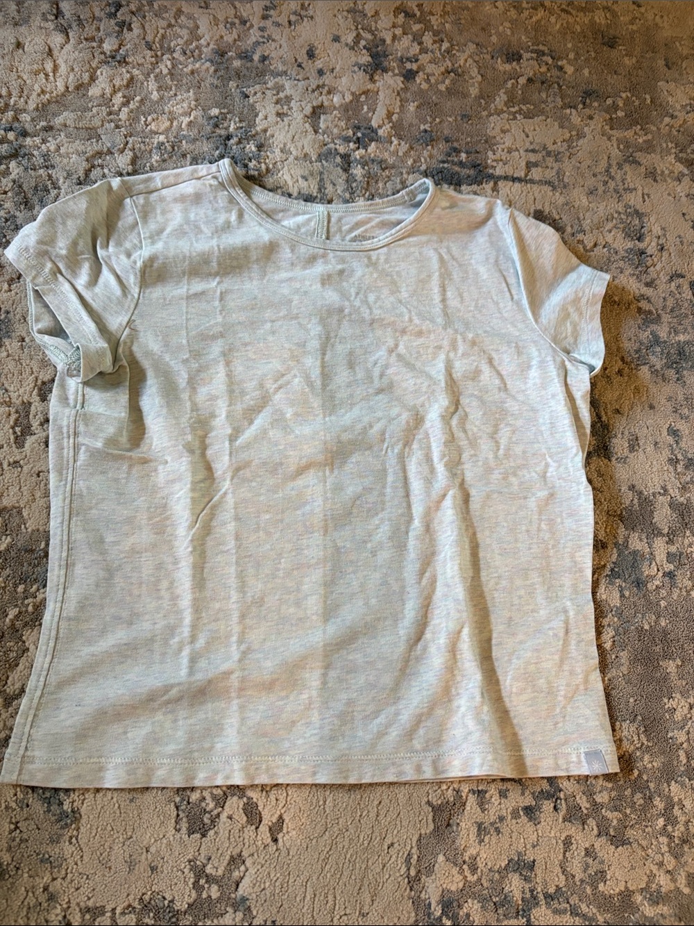 Athleta Girl Size 12 Short Sleeve Tee in Light Mint.